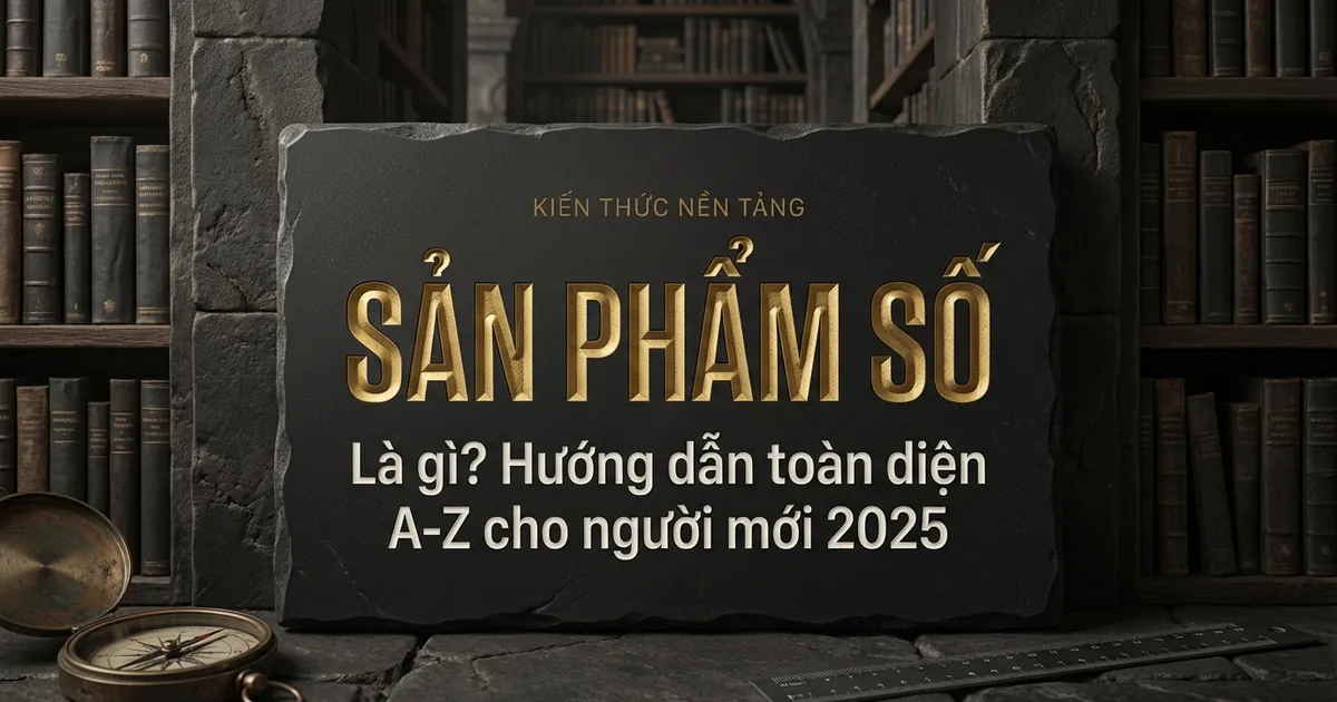 Sản Phẩm Số Là Gì? Hướng Dẫn Toàn Diện A-Z Cho Người Mới 2025